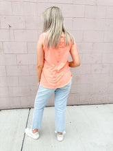 Load image into Gallery viewer, The Addy Crinkle Washed V-Neck Tank