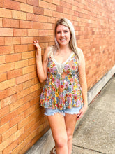Load image into Gallery viewer, Summer Time Floral Tank