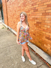 Load image into Gallery viewer, Summer Time Floral Tank