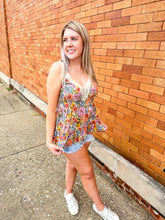 Load image into Gallery viewer, Summer Time Floral Tank