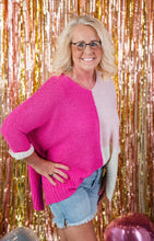 Load image into Gallery viewer, Fuchsia Wishes Sweater