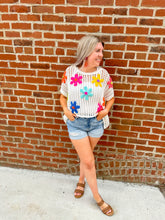 Load image into Gallery viewer, Floral Fever Sweater Top