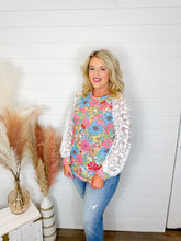 Load image into Gallery viewer, Let's Dance Floral Top