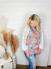 Load image into Gallery viewer, Let's Dance Floral Top