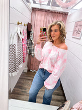 Load image into Gallery viewer, Pink Promises Camo Top