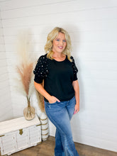 Load image into Gallery viewer, Wildest Dreams Pearl Sleeved Top