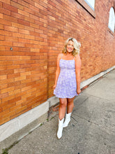 Load image into Gallery viewer, Have Faith Lavender Floral Dress