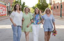 Load image into Gallery viewer, Coastal Breeze Crochet Sleeve Top