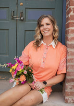 Load image into Gallery viewer, Sunset Serve Polo Dress