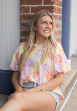 Load image into Gallery viewer, Citrus Squeeze Puff Sleeve Top