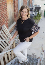 Load image into Gallery viewer, Oopsie Daisy Bubble Sleeve Top