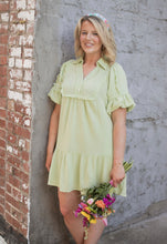 Load image into Gallery viewer, Mint to be Ruffle Dress