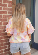 Load image into Gallery viewer, Citrus Squeeze Puff Sleeve Top