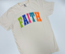 Load image into Gallery viewer, C.C. Multicolor Faith Graphic Tee