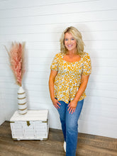 Load image into Gallery viewer, Daisy Fields Tie Back Top