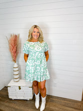 Load image into Gallery viewer, Sweet Floral Babydoll Dress