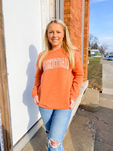 Load image into Gallery viewer, Orange Basketball Crewneck
