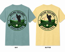 Load image into Gallery viewer, Front &amp; Back Banner Logo Comfort Color Tee With Back Unisex Adult/Youth
