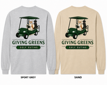 Load image into Gallery viewer, Front &amp; Back Banner Logo Gildan Long Sleeve Tee Unisex Adult/Youth
