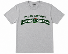 Load image into Gallery viewer, Giving Greens Banner Logo Unisex Adult/Youth Gildan Graphic Tee
