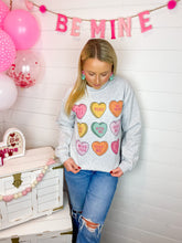 Load image into Gallery viewer, Candy Hearts Crew Neck
