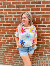 Load image into Gallery viewer, Floral Fever Sweater Top
