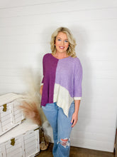 Load image into Gallery viewer, Lilac Wishes Lightweight Sweater
