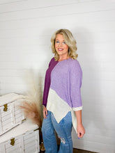 Load image into Gallery viewer, Lilac Wishes Lightweight Sweater
