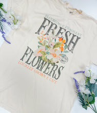 Load image into Gallery viewer, C.C. Blooming Fresh Flowers Graphic Tee
