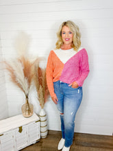 Load image into Gallery viewer, The Spring Colorblock Sweater
