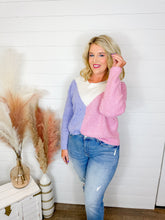 Load image into Gallery viewer, The Spring Colorblock Sweater

