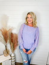 Load image into Gallery viewer, Lavender Love Blouse

