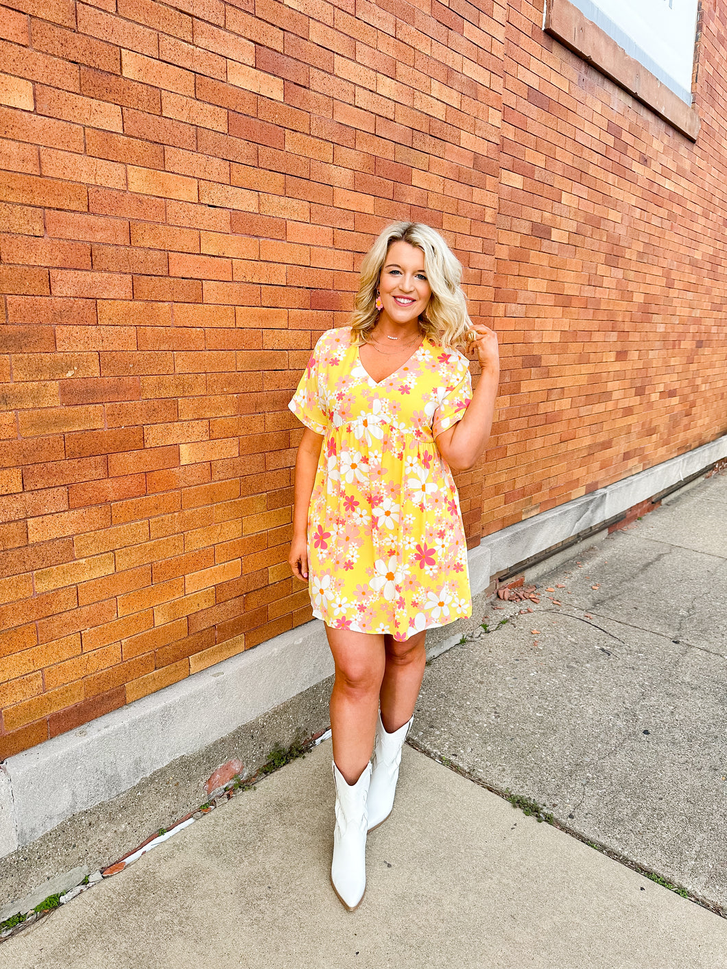 Chasing the Sun Floral Dress