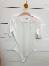 Load image into Gallery viewer, Basic Round Neck Ivory Bodysuit
