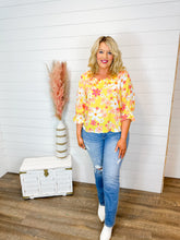 Load image into Gallery viewer, Chasin&#39; the Sun Floral Top
