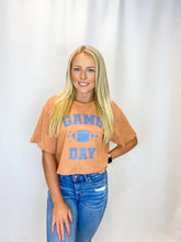 Load image into Gallery viewer, Game Day Cropped Tee
