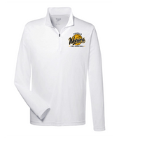 Load image into Gallery viewer, Tuscola Warriors Girls Basketball Retro Design Quarter Zip
