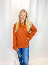 Load image into Gallery viewer, Pumpkin Spice Ribbed Sweater
